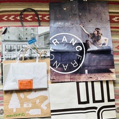 有名ブランド、ショップ紙袋大小約65枚⭐︎超美品⭐︎レア店舗含むの画像