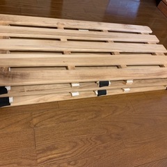 すのこベッド(たぶん桐)の画像