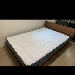 ニトリ　ベッドフレームの画像