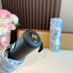 シャネル 三つ折り自動折り畳み傘の画像