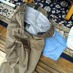 渓流釣り用品一式の画像