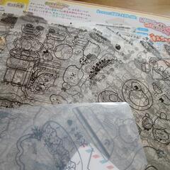 すみっコぐらしお絵描きとレーサーの画像