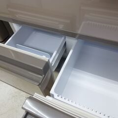 SHARP 5ドア冷蔵庫 自動製氷 どっちもドア プラズマクラスター搭載 412L SJ-X416J-T 2022年製の画像