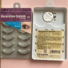 デコラティブアイラッシュ　ストレートボリューム　下まつげ用　２パックの画像