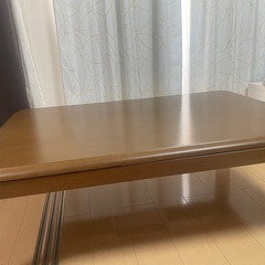 コタツテーブル、こたつ布団、敷布団セットの画像