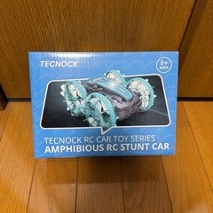【新品】Tecnock 水陸両用 ラジコンカー グリーンの画像