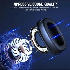 ゲーミング ヘッドセット 2.4G ワイヤレス 有線 低遅延 (35Ms) 長時間使用可能 RGB ゲーム Bluetoothの画像