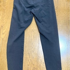 黒系　レギンス☆スパッツ☆ストレッチ☆Lサイズ☆日本製の画像