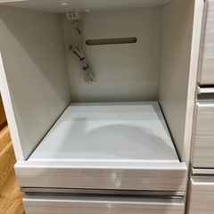 【トレファク神戸南店】ニトリ レンジボード ホワイトです‼︎【取りに来られる方限定】の画像