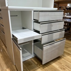 【トレファク神戸南店】ニトリ レンジボード ホワイトです‼︎【取りに来られる方限定】の画像