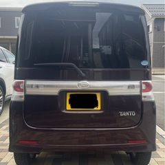ダイハツタントカスタム4WD 2年車検付の画像