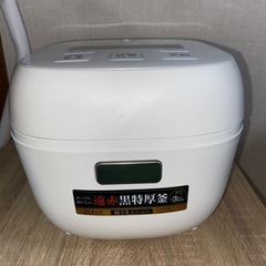 タイガー マイコン炊飯器 3合炊き 遠赤黒特厚釜 JBS-A055 説明書付き 動作良好の画像