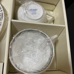 Noritake 花更紗カップ&ソーサー　新品未使用品の画像
