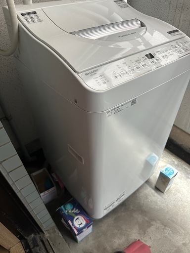 乾燥機能付き全自動洗濯機　ES-TX6G