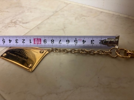 売れ筋 ヴィトン ポルトクレ アバントゥール キーホルダー ゴールド