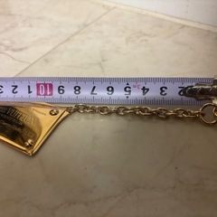 ヴィトン　ポルトクレ　アバントゥール　キーホルダー　ゴールドの画像
