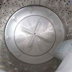 洗濯機 5.0kg 2019年製 日立 NW-H53 ピュアホワイト 全自動 スリム コンパクト 家電 5kg HITACHI 苫小牧西店の画像