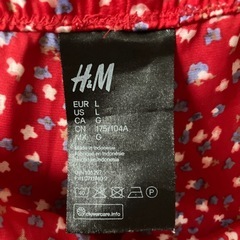 H&M ルームウェア　Lサイズの画像