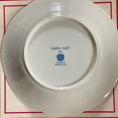 たち吉　ゴールデンアップル大皿　未使用品の画像