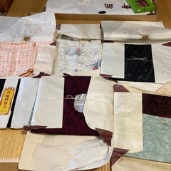 受渡者様決定済　着物　ハギレの画像