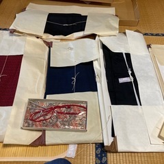 受渡者様決定済　着物　ハギレの画像