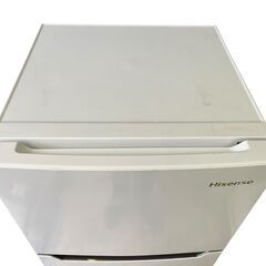 Hisense ハイセンス ノンフロン冷凍冷蔵庫 HR-B12C 2021年製 動作確認済 中古品　直接引取大歓迎‼　地域限定有料配送サービスあり‼の画像