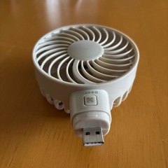 USB  ハンディファン　動作確認済みの画像