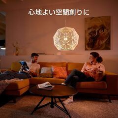 Philips Hue(フィリップスヒュー) スマート電球 LED電球 E26 スマートライト Alexa対応 昼白色 電球色 60W形相当 照明 ランプ 調光 Echo Google Home Siri 【日本正規品】 ホワイトグラデーション Bluetooth+Zigbee ２こセットの画像