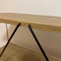 二段シェルフ　棚　アイアン
の画像