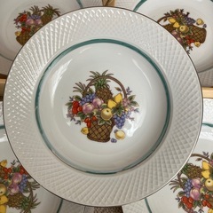 レトロ　食器　お皿の画像