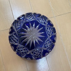 切子の灰皿（小物いれでも？！）の画像