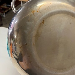 2508-353 天ぷら鍋 キズ 汚れありの画像