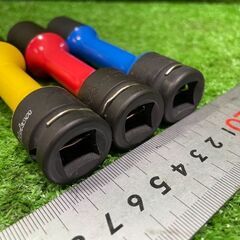 KOKEN 14201M 1/2(12.7mm)sq 17,19,21mm (3本セット) インパクトホイールナット用ソケットセット（薄肉）【市川行徳店】【店頭取引限定】【中古】ITGJG130QFOYの画像