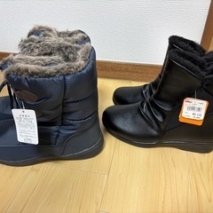 新品Mサイズブーツ2点の画像