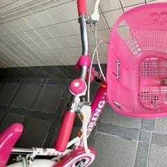 20インチ　子供用自転車　補助輪付き　の画像