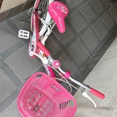 20インチ　子供用自転車　補助輪付き　の画像