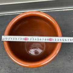 11158😸 久松窯 漬物壺 丸カメ 蓋なし　食品保存容器の画像