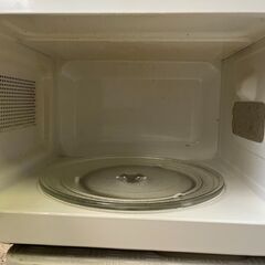 アイリスオーヤマ 電子レンジ IMG-T177-5-W 2021年製 動作確認済 中古品　直接引取大歓迎‼の画像