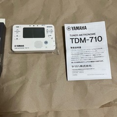 ヤマハ　YAMAHA TDM-710 チューナー TM-40PK マイクロフォン ケースの画像