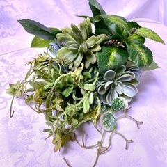 アーティフィシャル多肉植物のブーケの画像