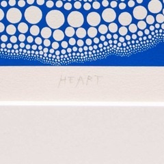 草間 彌生 「心 (2)」 Yayoi Kusamaの画像