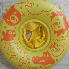 子供用　足入れ　浮き輪の画像