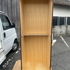 2段吊り洋服タンスの画像