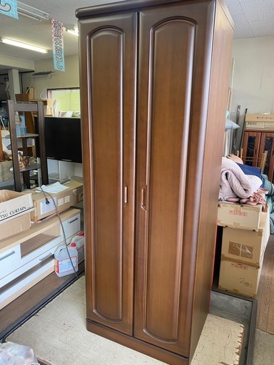 2段吊り洋服タンス