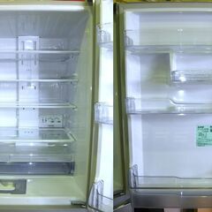 M0037 三菱 MITSUBISHI 3ドア 冷凍冷蔵庫 365L MR-CG37EE シルバー 2020年製 動作確認済 現状渡しの画像