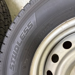 １４５／８０Ｒ12ヨコハマ　アイスガード　スタッドレス4本セット
の画像