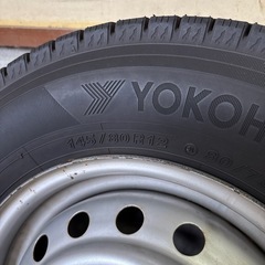 １４５／８０Ｒ12ヨコハマ　アイスガード　スタッドレス4本セット
の画像