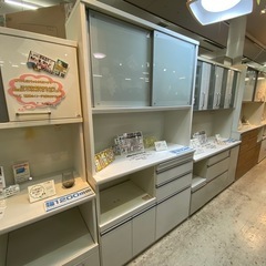 【愛品館 江戸川店 】2枚スライド扉キッチンボード NITORI（ニトリ）の画像