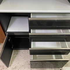 【愛品館 江戸川店 】2枚スライド扉キッチンボード NITORI（ニトリ）の画像
