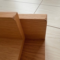 訳あり　無印良品　壁につけられる家具　2個セットの画像